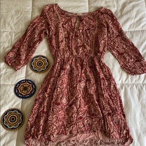 Hollister Layered Mini Dress